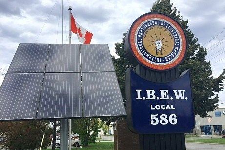 IBEW Local 586 Sign